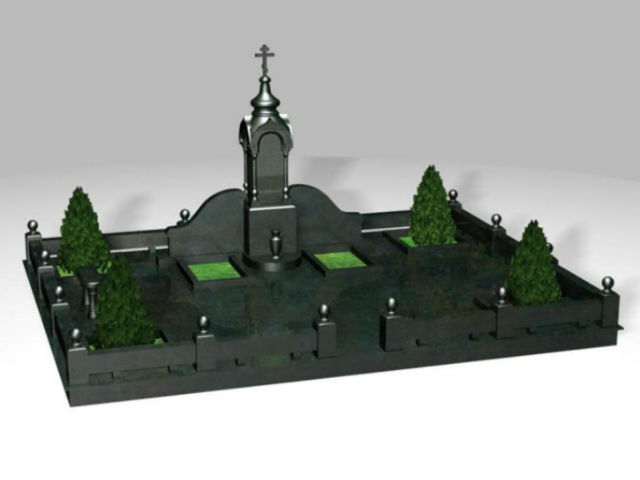Мемориальные комплексы на кладбище в Таллинне
