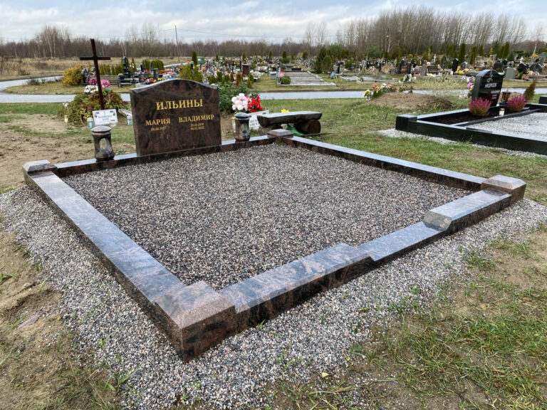 Памятники и ограды на могилу, заказать в Таллинне и по всей Эстонии